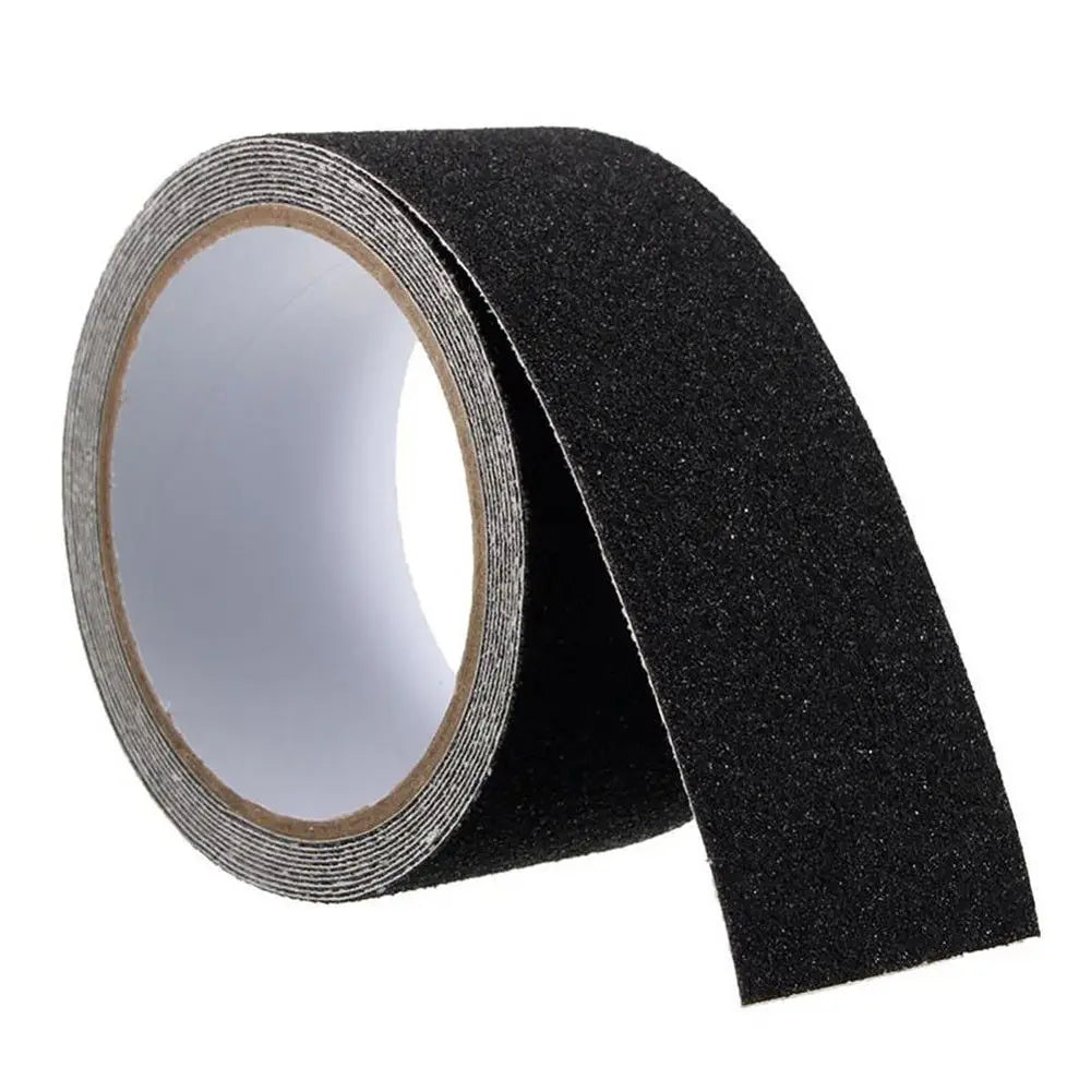 5m Floor Stairs Non Slip Tapes Indoor/Outdoor Bathroom Anti-Slip Strong Adhesive Stickers For Safety Traction Tape Stairs Floor Oasis Select Black 50mm x 500cm