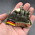 Metal National Fridge Magnet Tourism Souvenirs Paris London Brazil Berlin Bottle Opener High-end Refrigerator Sticker Home Decor Oasis Select Berlin