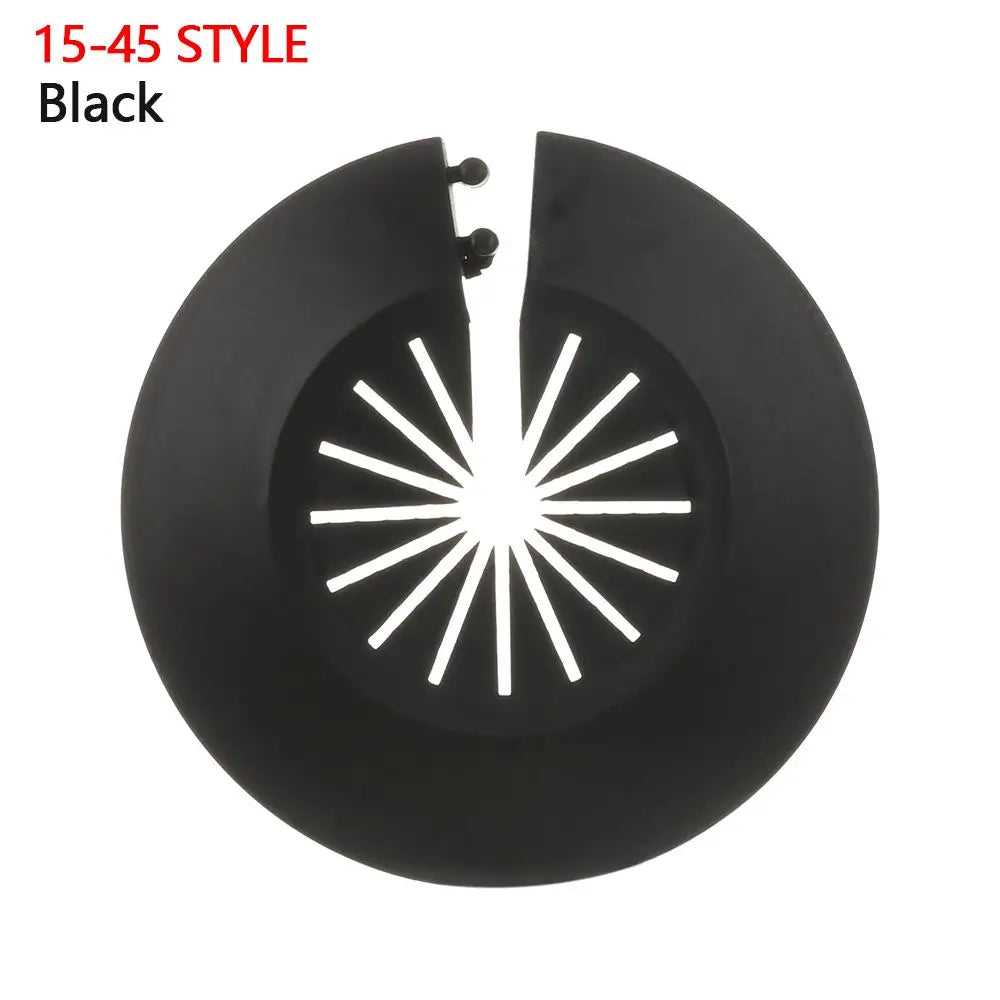 Water Pipe Cover Pipe Collar Decorative Angle Valve Radiator Pipe Covers Pipe For Kitchen Wall Ducts Faucet Accessory Oasis Select Black 15-45 Style China Mainland