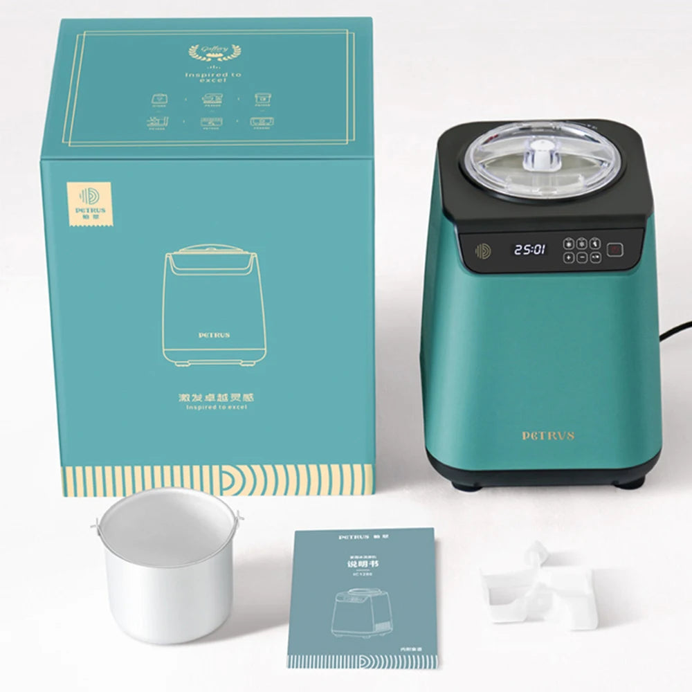 LZHZXY IC1280 1.2L Self-Cooling Automatic Ice Cream Machine