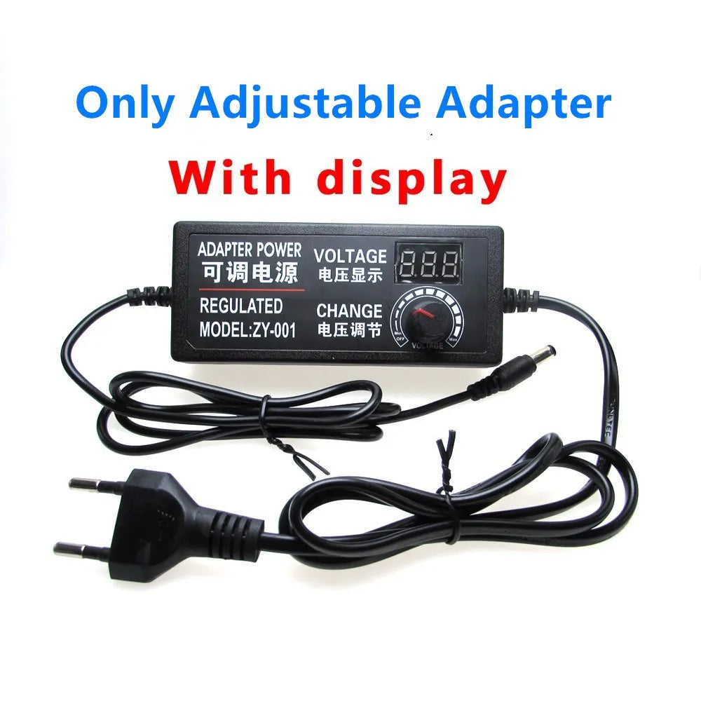 Universal Charger Power Adapter Supply 5V 12V 24V AC DC Transformers 220V To 12V 5V 24V Power Supply Adjustable 5 12 24 V Volt Oasis Select