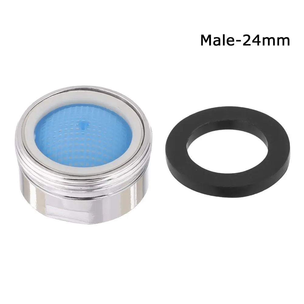 Faucet Male Female Nozzle Spout End Diffuser Filter with Washer Bubbler Water Saving Tap Aerator Kitchen Faucet Accessories Oasis Select Male-24mm