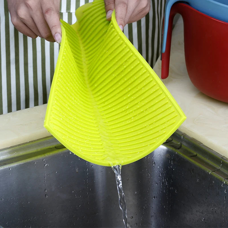 4-Pack Silicone Dish Drying Mat – Non-Slip & Heat Resistant Silicone Drying Mat Oasis Select