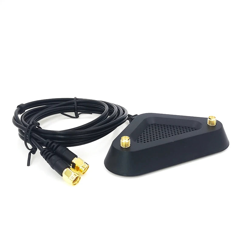 2.4G/5G Dual Frequency Extension Cable Antenna Wifi Router Wireless Network Card Connector Adapter Magnetic Suction Base Oasis Select Default Title