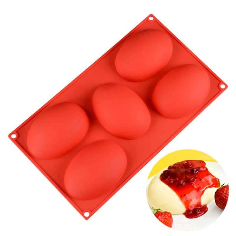 Hemispheres Shape Silicone Cake Mold for Baking Pastry Tools Bakeware Form for Mousse Cakes Bakery Silicone Molds Oasis Select