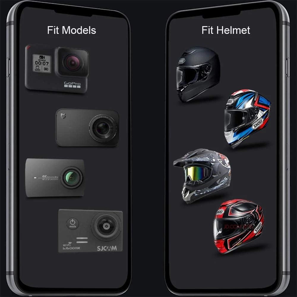 Full Face Helmet Chin Mount for GoPro & Action Cameras | VeFly