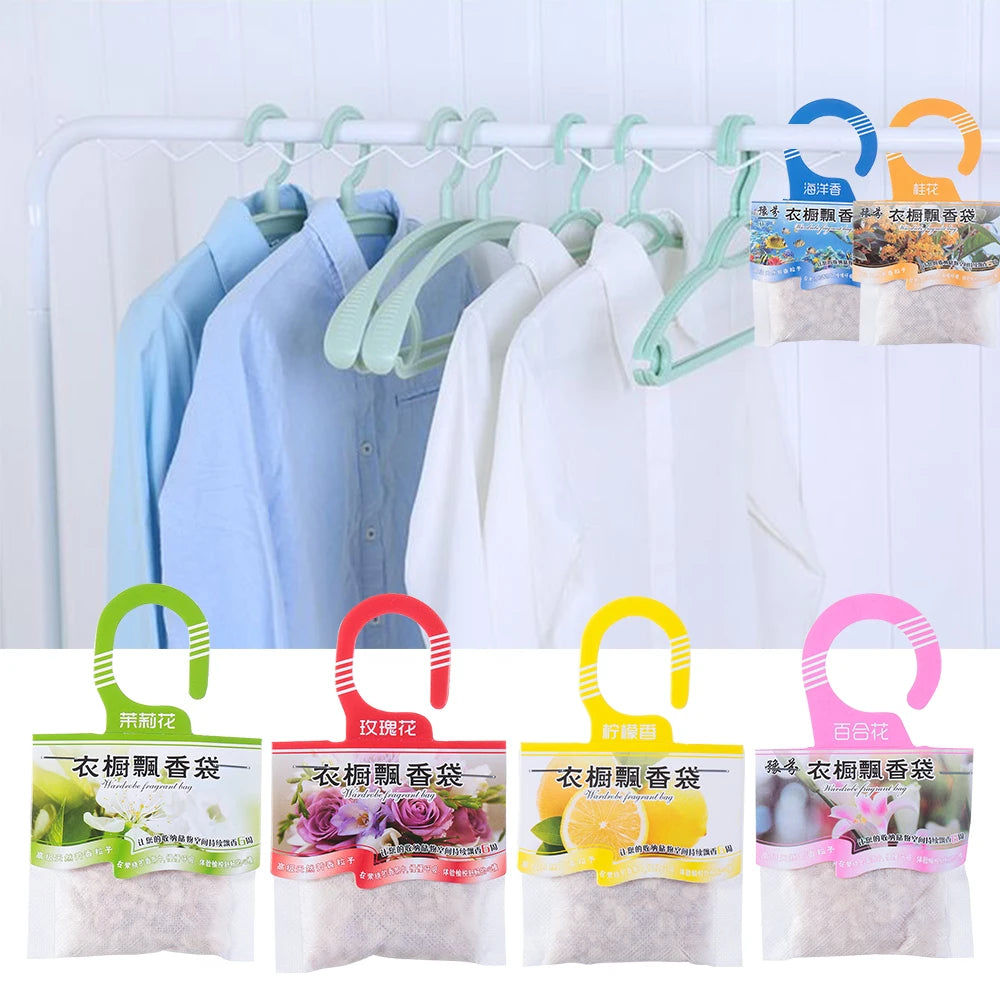 Natural Fragrances Hanging Spices Bag Wardrobe Deodorizing Paper Sachets Aromatherapy Bag Cabinet Air Fresheners Oasis Select