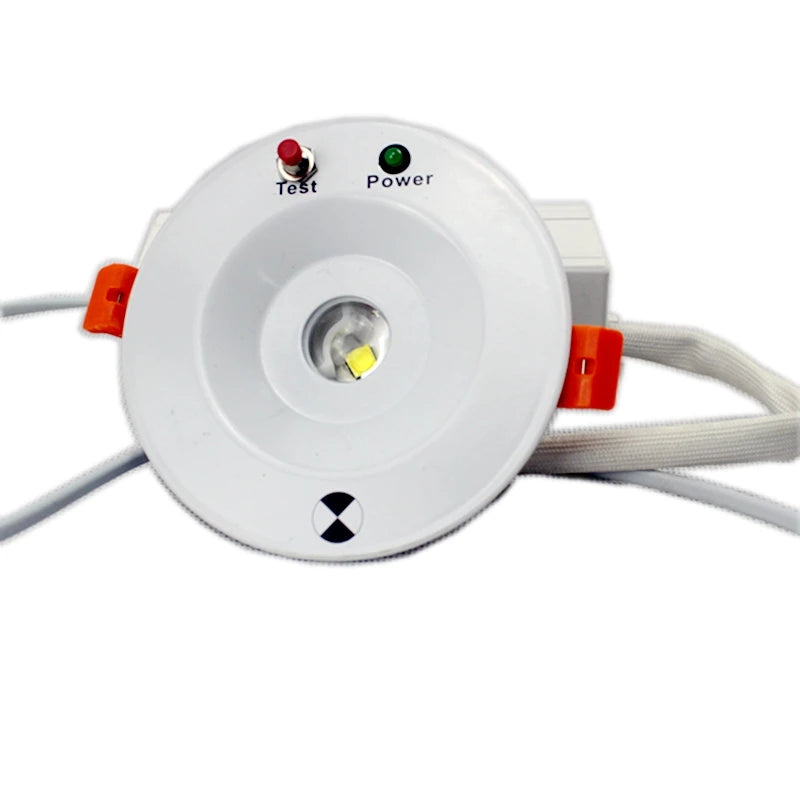 SHINEKNOT Recessed LED Emergency Downlight | 3Hr Backup AC90-280V