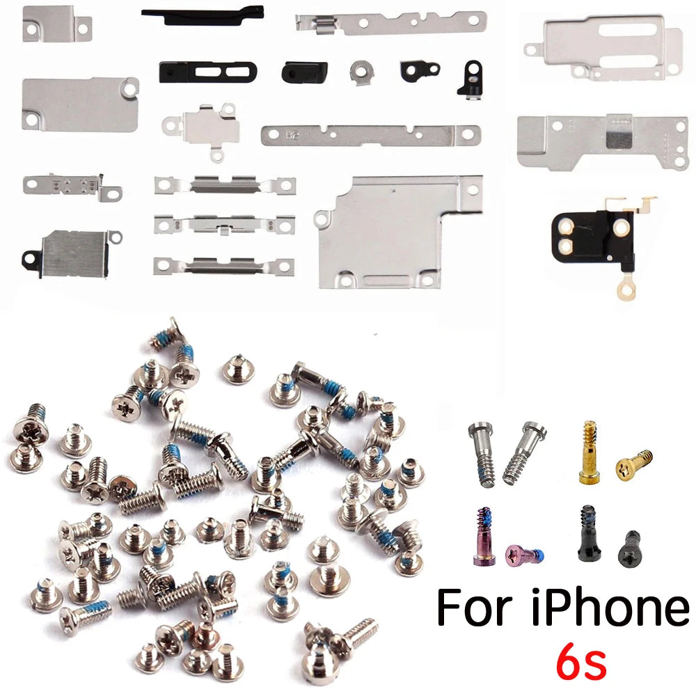 iPhone 6–11 Pro Max Inner Metal Bracket Shield Plate & Screws Set