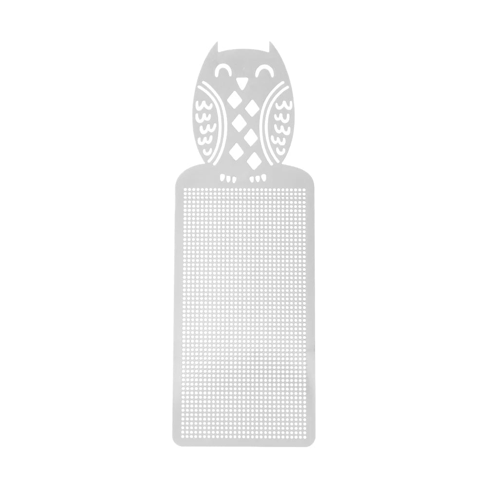 DIY Craft Cross Stitch Bookmark Butterfly Owl Stich Metal Silver Golden Needlework Embroidery Crafts Counted Cross-Stitching Oasis Select Owl Silver