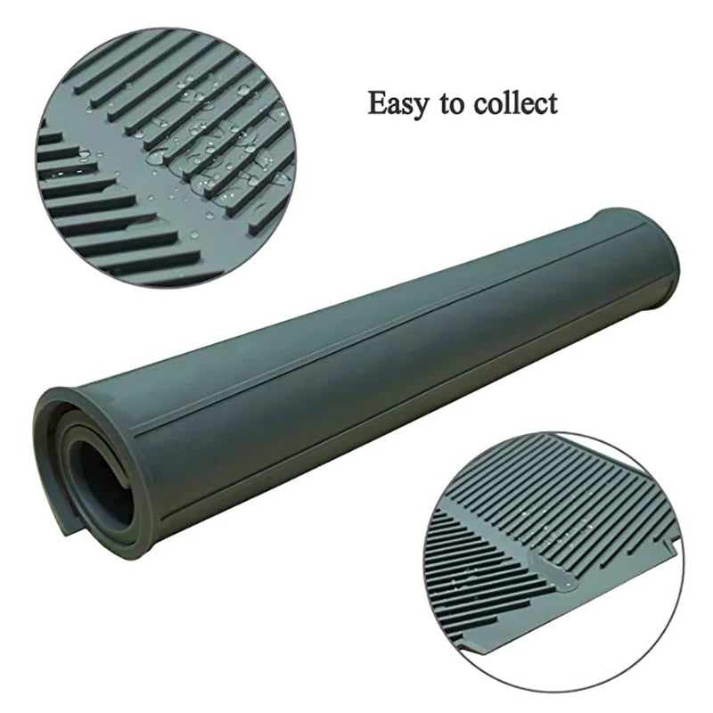 4-Pack Silicone Dish Drying Mat – Non-Slip & Heat Resistant Silicone Drying Mat Oasis Select