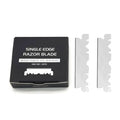 100pcs/Box Single Edge Razor Blades Men's Stainless Steel Razor Blades Sharp Blades For Facial Care Disposable Replacement Blade Oasis Select belgium
