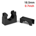 5Pcs 10-28mm PVC Pipe Clamps Wire Cable Fixing Holder Organizer Water Pipe Support Bellows Hose Hoop Buckle Electrical Fittings Oasis Select 18.5mm