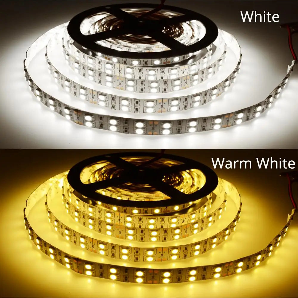 HVIERO 5M 600 LED Strip Light 5050 SMD IP67 Waterproof 12V DC