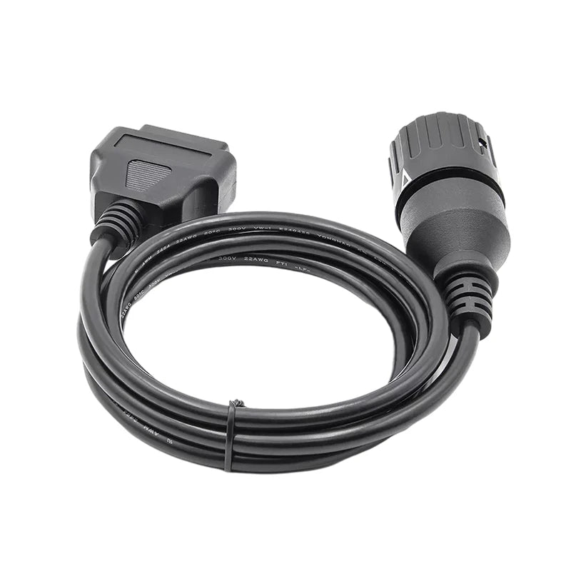 BMW Motorcycle 10-Pin to 16-Pin OBD2 ICOM-D Diagnostic Cable OBD2 Diagnostic Adapter Oasis Select