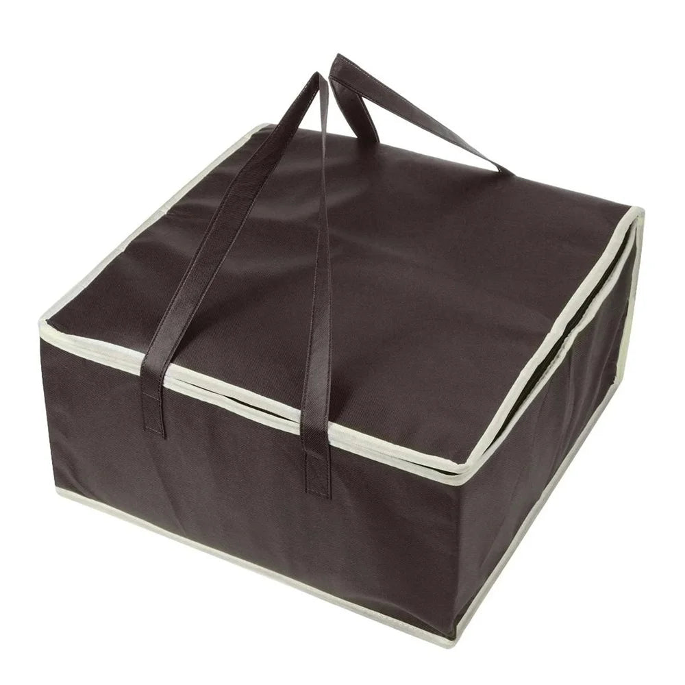 Waterproof Insulated Bag Cooler Folding Picnic Basket Ice Pack Drink Box Thermal Lunch Bag Portable Food Delivery Bag Pizza Bag Oasis Select