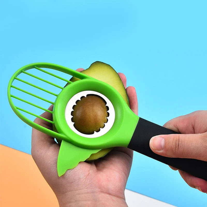 3-in-1 Avocado Slicer, Corer & Peeler – Kitchen Gadget Tool Avocado Slicer Tool Oasis Select