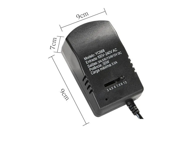 AC DC Transformers 220V To 12V 5V Switching Power Supply 3V - 12V Adjustable Power Supply Adapter 5 12 Volt 3A 30W Cable 7 Plugs Oasis Select