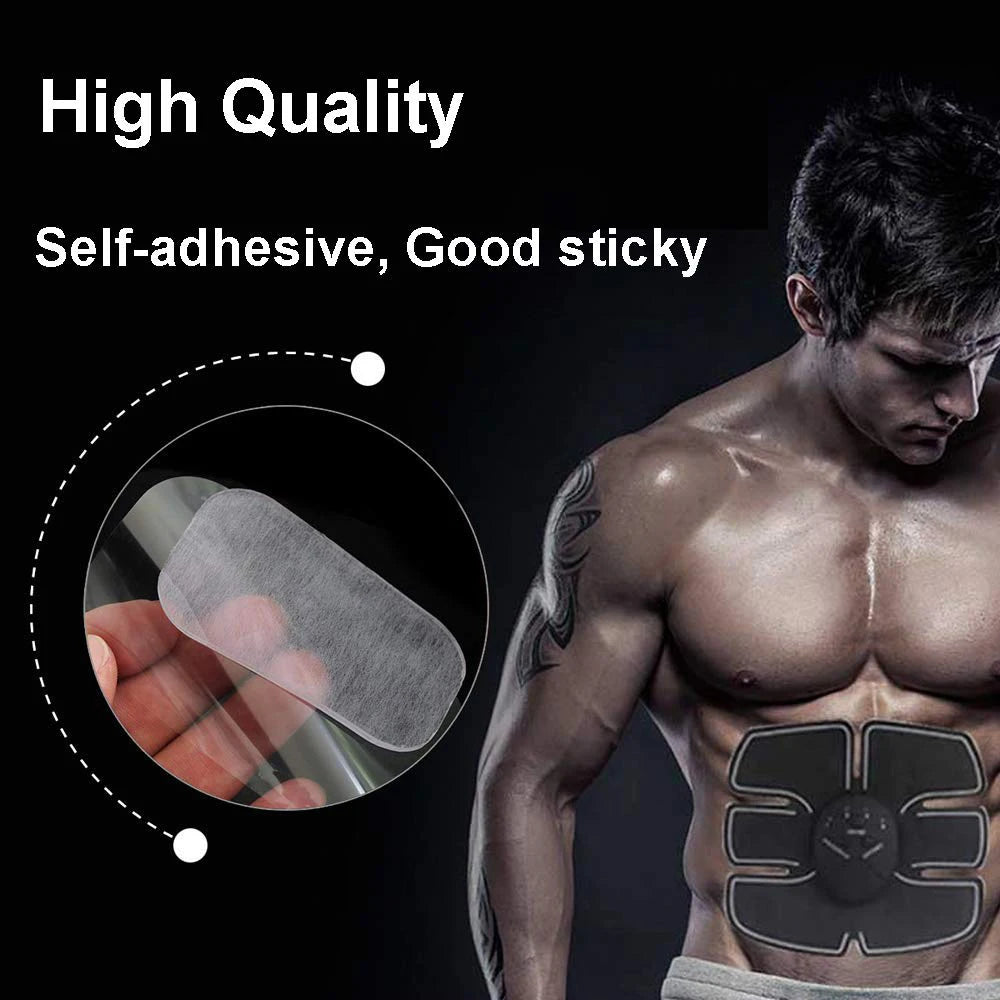 50PCS EMS Gel Pads Replacement Pads ABS Abdominal Stimulator Accessories Ab Trainer Muscle Toner Toning Belt Gel Sheets Oasis Select