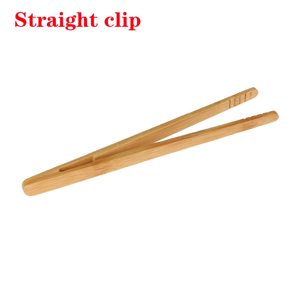 Wood Cooking Utensil Tea Leaf Matcha Sticks Teaware Spice Gadget Spoon Teaware Black Bamboo Kitchen Tool 180*10*10mm Oasis Select Straight clip China Mainland
