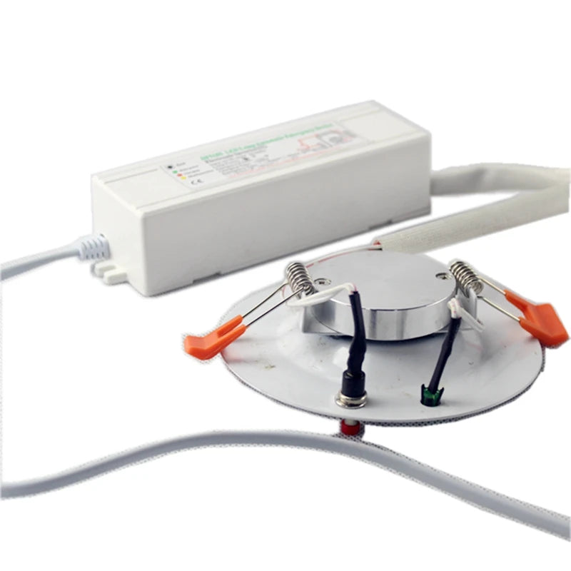 SHINEKNOT Recessed LED Emergency Downlight | 3Hr Backup AC90-280V
