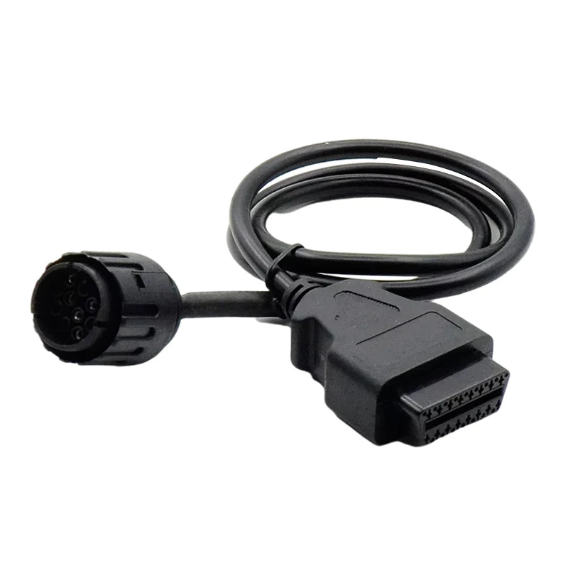 BMW Motorcycle 10-Pin to 16-Pin OBD2 ICOM-D Diagnostic Cable OBD2 Diagnostic Adapter Oasis Select