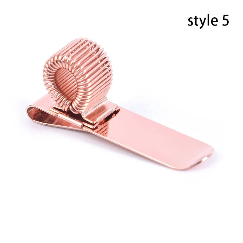 Metal Spring Pen Holder Pocket Clip – 1/2/3 Holes
