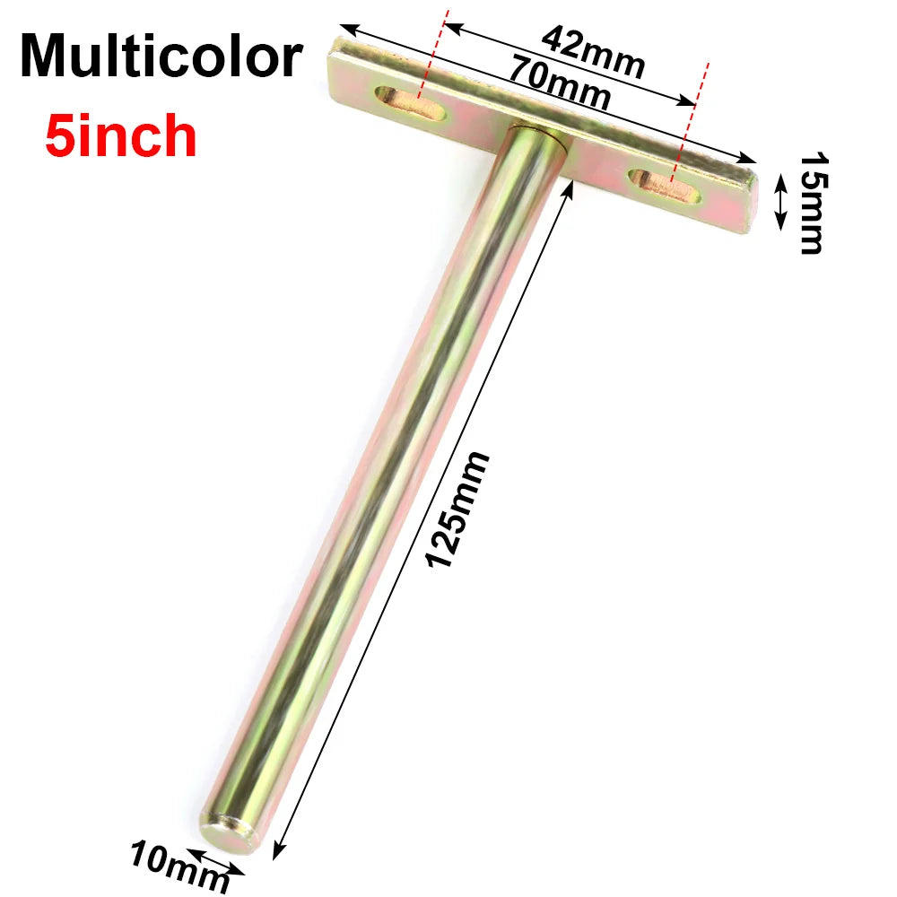 Durable Table Heavy Duty Shelf Bracket Wall Shelf Support Metal Wall Mount Shelf Storage Rack Bench Board Furniture Hardware Oasis Select E-12.5cm