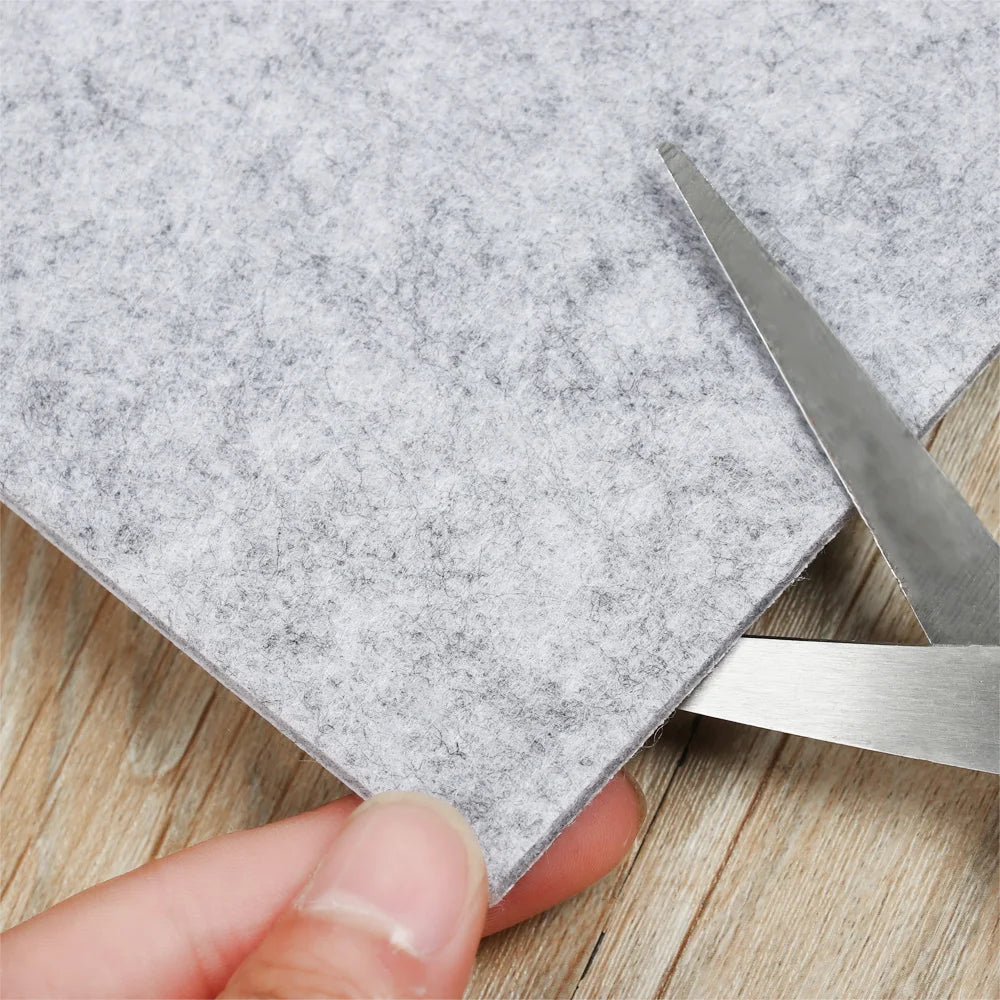 3/5mm 21*30cm Self Adhesive Furniture Leg Felt Pads Anti Slip Chair Table Mats Anti Scratch Floor Protection DIY Cutting Oasis Select