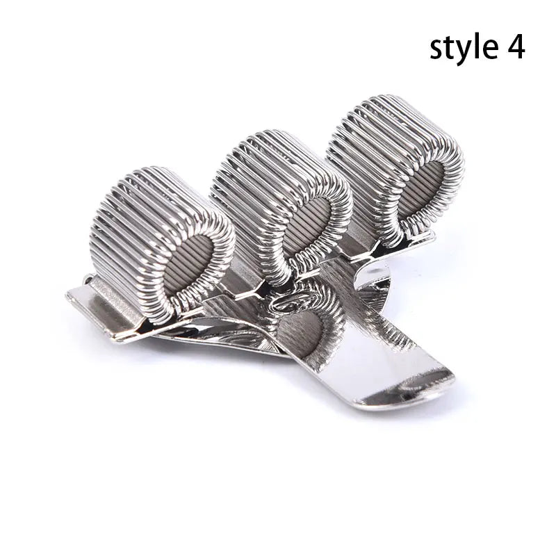 Metal Spring Pen Holder Pocket Clip – 1/2/3 Holes