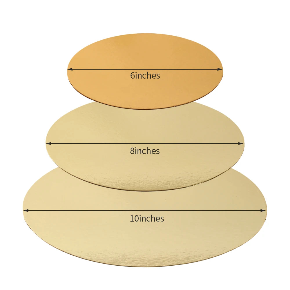 Round Cake Boards 6/8/10 Inch – Baking Mats, Bases & Liners Round Cake Boards Oasis Select