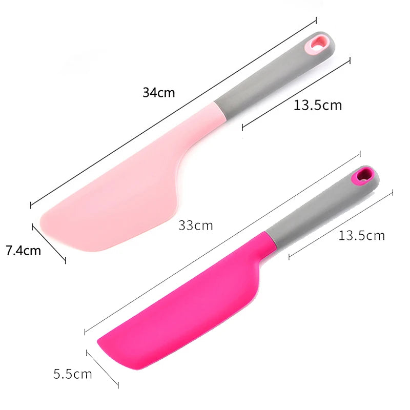 Silicone Cake Spatula & Butter Scraper – Baking Tool Silicone Baking Spatula Oasis Select