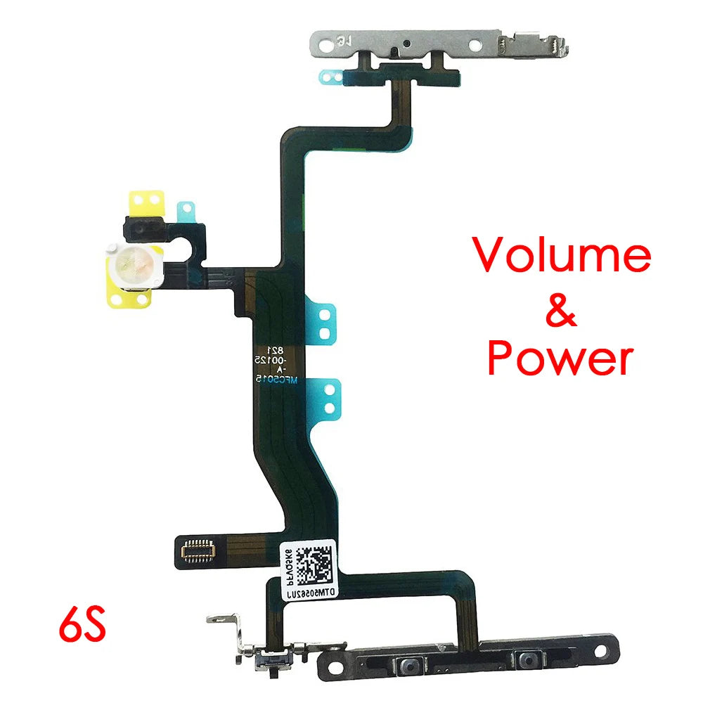 iPhone 6 6 Plus 6s Power & Volume Flex Cable with Bracket