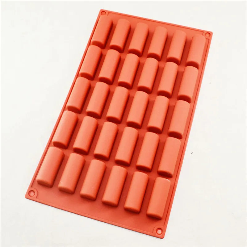 30 Holes Silicone Cake Mold Chocolate DIY Cake Baking Decorating Tools Desserts Cakes Mould Candy Bakeware Molds Mini Cake Pan Oasis Select