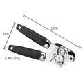 PC/Set Can Opener Twist Bottle Opener Stainless Steel Bottle Opener Cans Gadgets Multifunctional Kitchen Accessories Oasis Select B