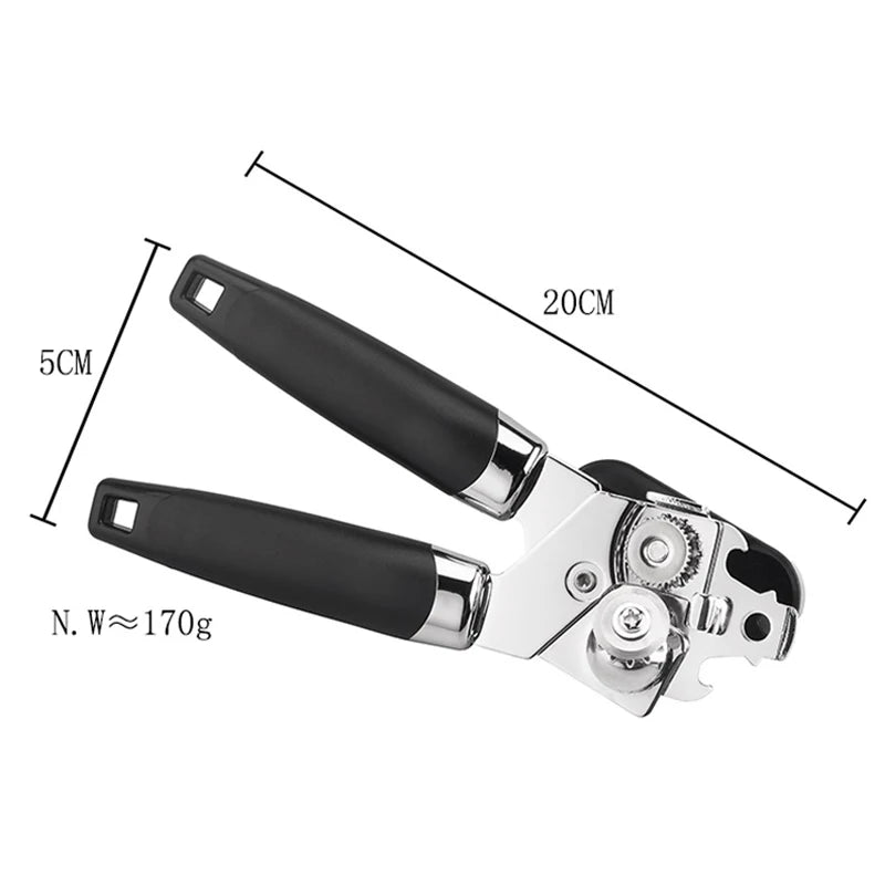 Stainless Steel Can & Bottle Opener Set – Multifunctional Kitchen Can & Bottle Opener Oasis Select B