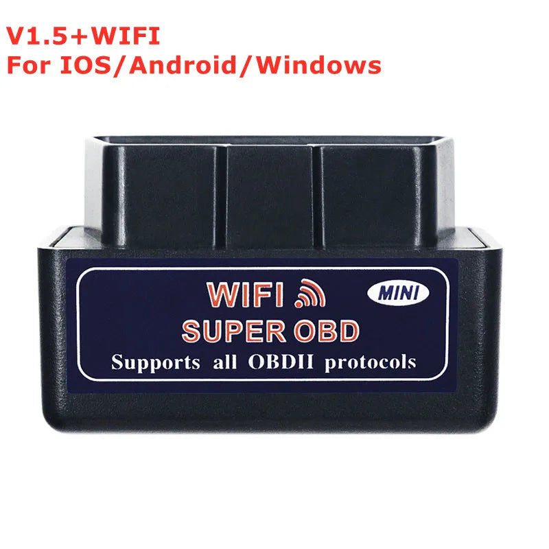 Mini ELM327 OBD2 Scanner Bluetooth WiFi for Android iOS OBD2 Diagnostic Scanner Oasis Select WIFI ELM327 V1.5 1