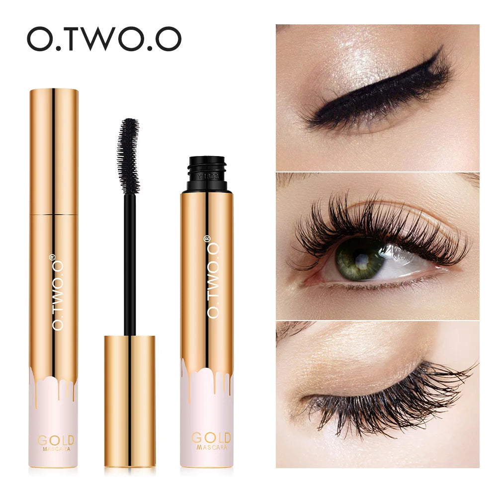 O.TWO.O 3D Lengthening Waterproof Mascara | Black Long-Wearing