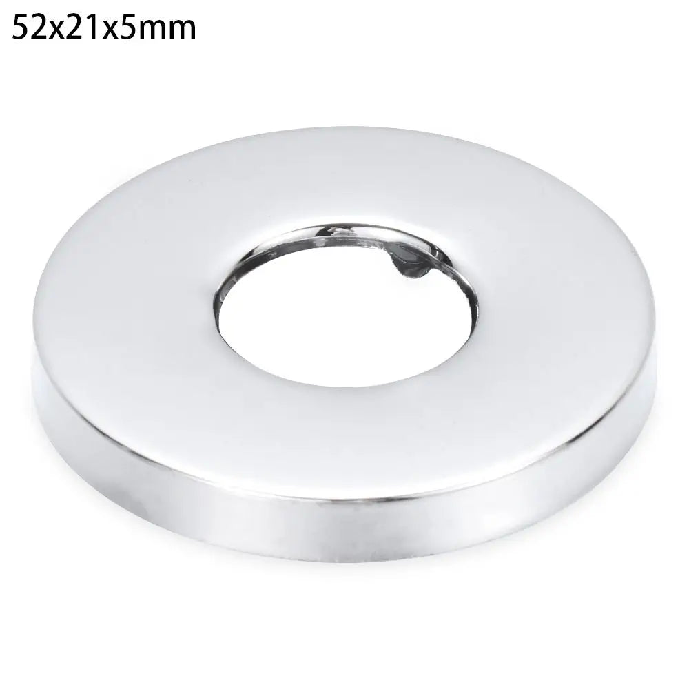 Stainless Steel Water Pipe Wall Covers Self-adhesive Shower Faucet