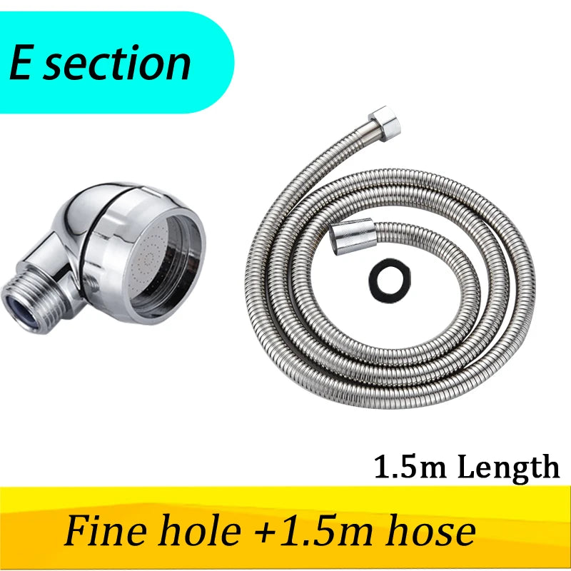 Bathroom Shower Head Hair Beauty Room Water-Saving Wash Shower Head Barber Shop Shower Nozzle Sprinkler Sprayer Filter Head Oasis Select E 1.5m Hose China Mainland Other