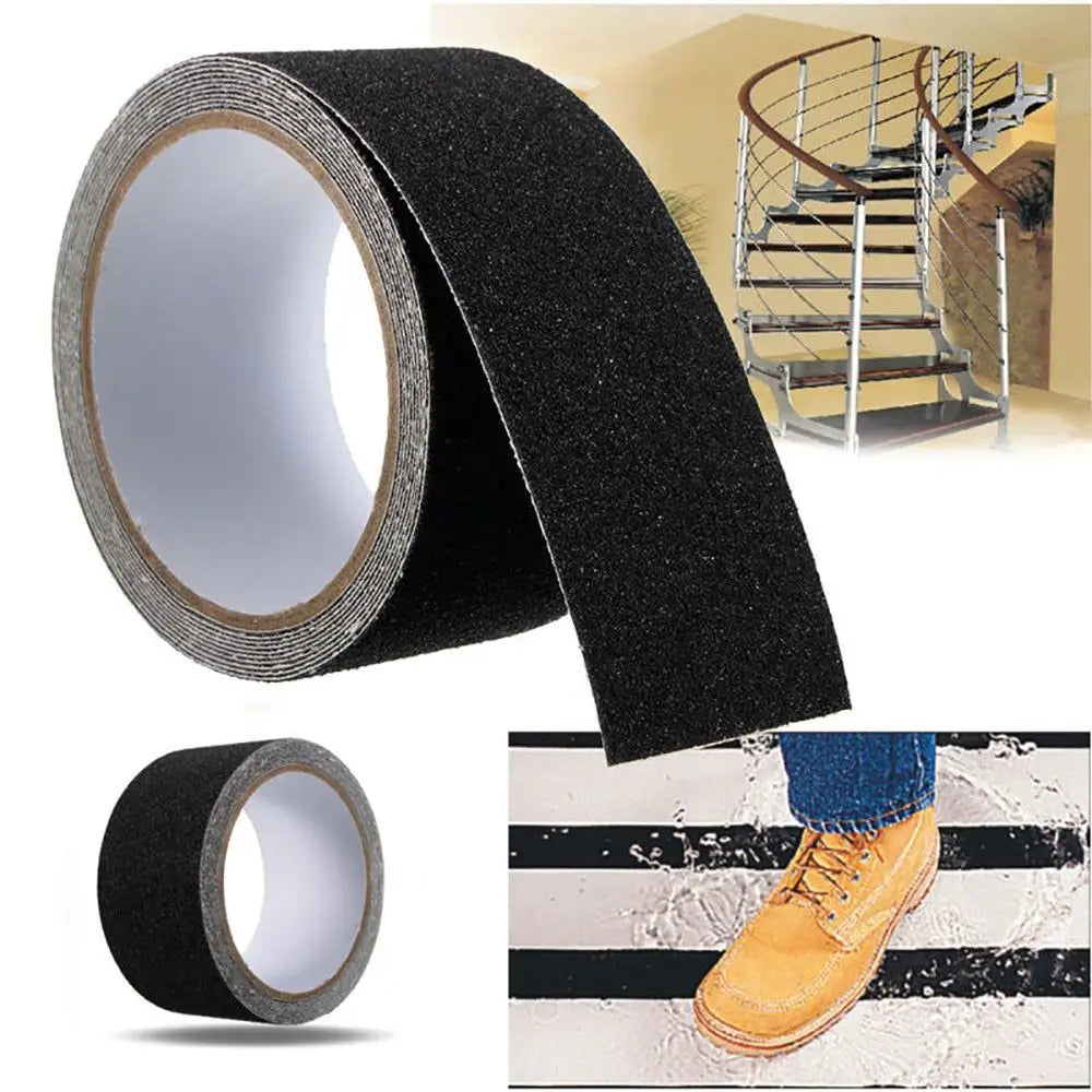 5m Floor Stairs Non Slip Tapes Indoor/Outdoor Bathroom Anti-Slip Strong Adhesive Stickers For Safety Traction Tape Stairs Floor Oasis Select