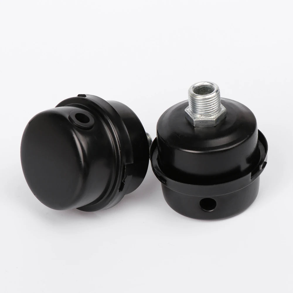 12.5mm 16mm 20mm Air Filter Air Compressor Spare Parts Metal Intake Filter Squelch Muffler 1/2 '' 5/8 "3/4 '' Thread M12 Oasis Select