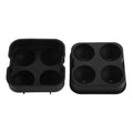 Silicone Ice Ball Maker Tray – 4 Round Molds for Whiskey & Cocktails Ice Ball Mold Tray Oasis Select 1 set