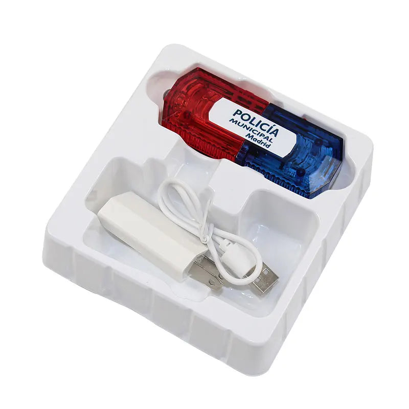 LED Red Blue Shoulder Clip Warning Light – IP65 | SHINEKNOT