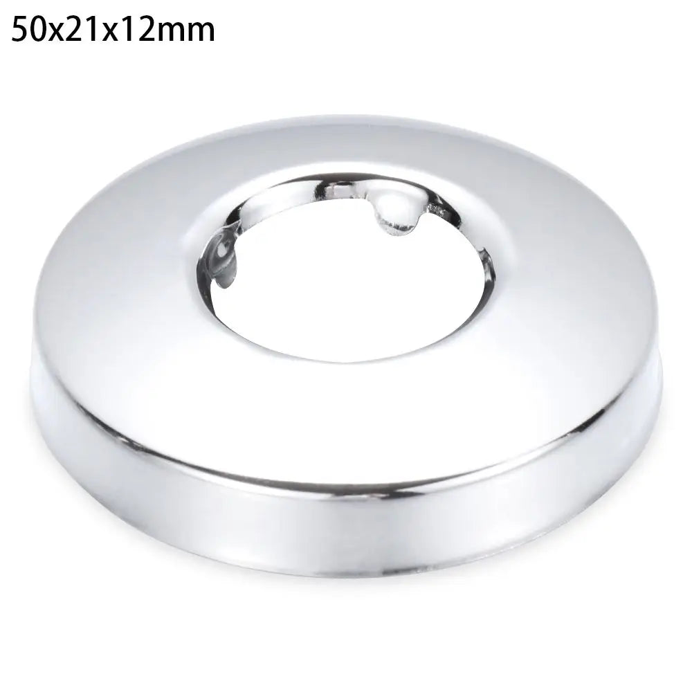 Stainless Steel Water Pipe Wall Covers Self-adhesive Shower Faucet