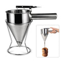 Stainless Steel Batter Dispenser Funnel – Octopus Balls & Baking Batter Dispenser Funnel Oasis Select Default Title