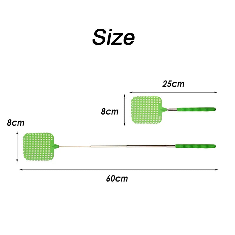 Extendable Fly Swatter Prevent Pest Mosquito Tools Flies Trap Retractable Fly Swatters Garden Supplies Telescopic Flies Swatter Oasis Select