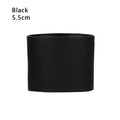 Silicone Non-slip Mug Sleeve Glass Bottle Cover Cup Sleeve Heat Insulation Bottle Sleeves For Mugs Ceramic Coffee Cups Wrap Oasis Select Black-5.5cm