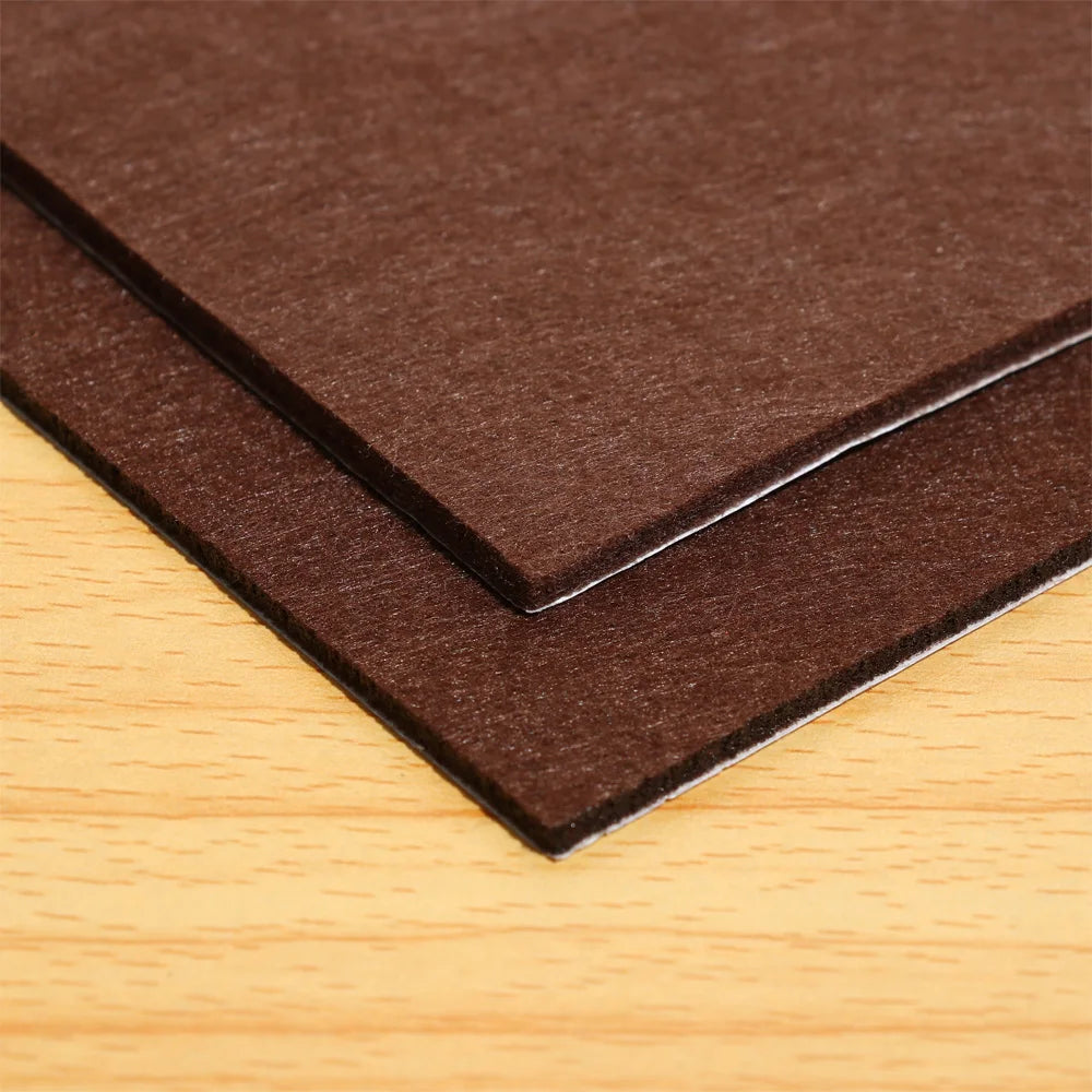 3/5mm 21*30cm Self Adhesive Furniture Leg Felt Pads Anti Slip Chair Table Mats Anti Scratch Floor Protection DIY Cutting Oasis Select