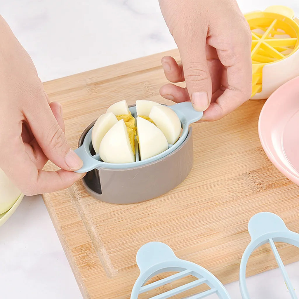 3-in-1 Egg Slicer Cutter & Flower Mold – Kitchen Gadget Egg Slicer Tool Oasis Select